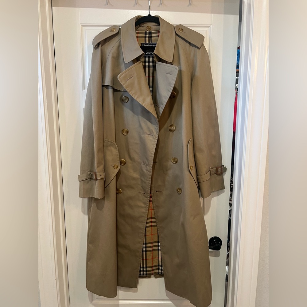 Vintage 1980s Burberry Trench Coat